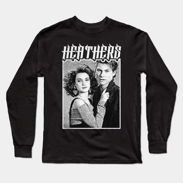 Heathers †† Cult Movie 80s Aesthetic Design Long Sleeve T-Shirt by unknown_pleasures